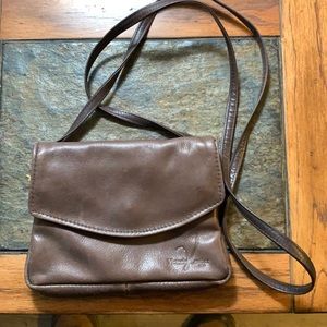Victoria Leather Company cross body purse